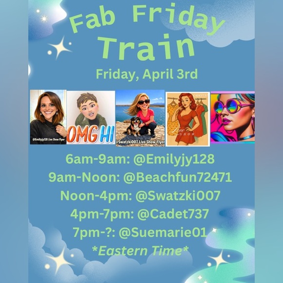 Source Unknown Other - Fab Friday Train Event